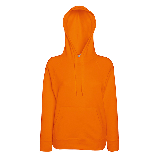 62148-F-LADY-FIT LIGHTWEIGHT HOODED SWEAT